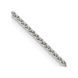 Buy 1.5mm Round Spiga Chain in Sterling Silver - Stylish & Affordable Jewelry