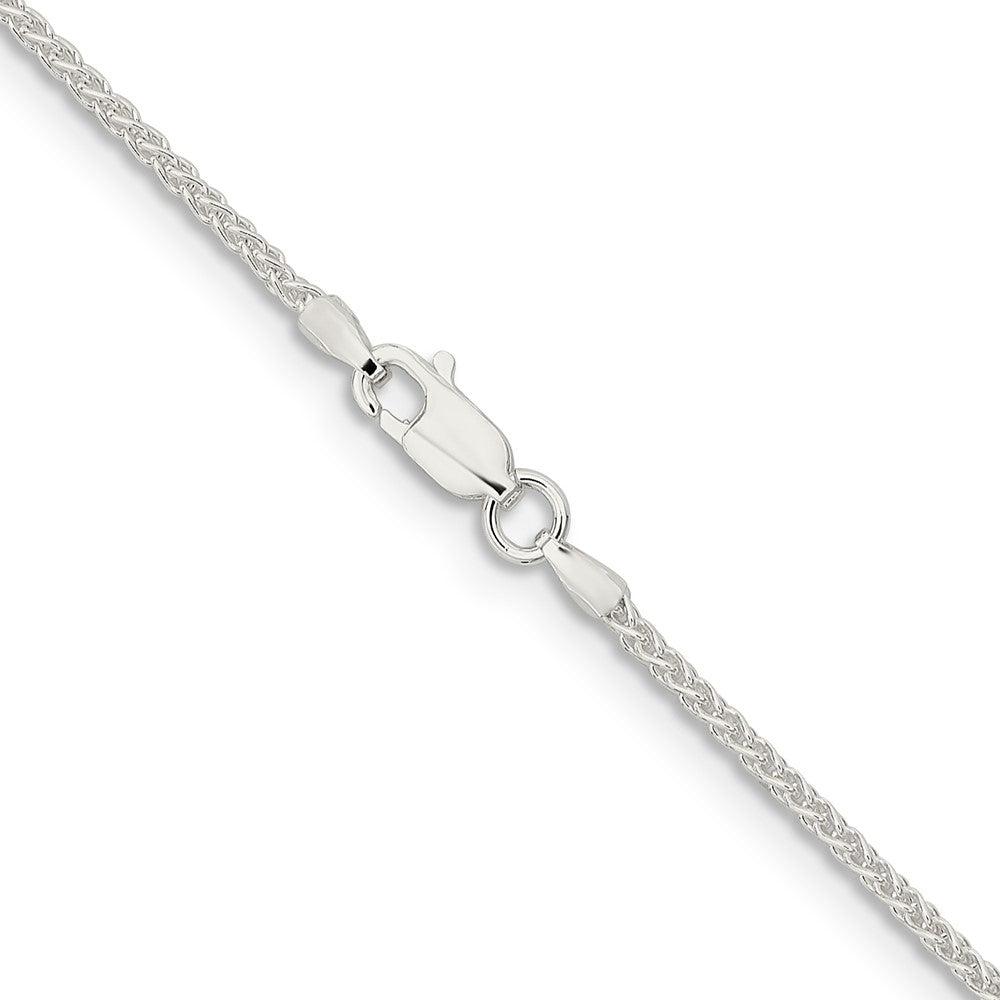 Buy 1.6mm Round Spiga Chain in Sterling Silver - Stylish & Affordable Jewelry