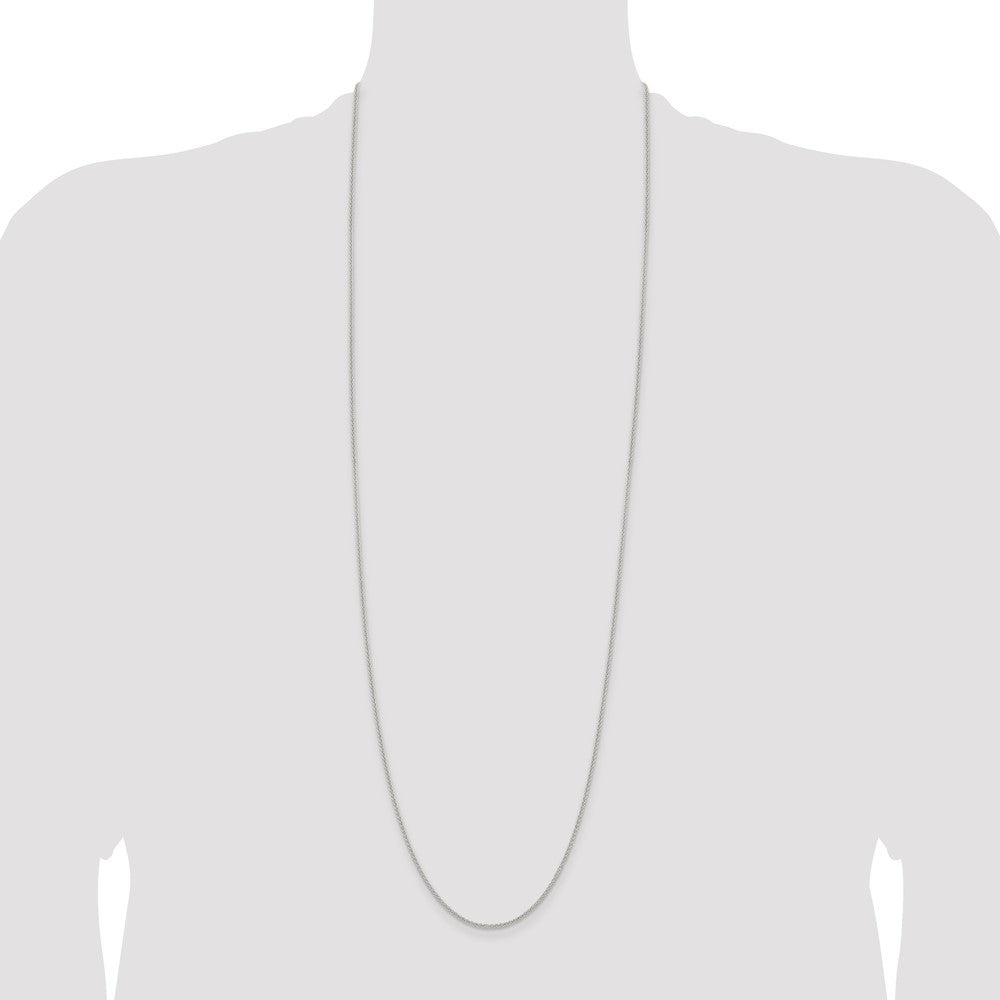 Buy 1.6mm Round Spiga Chain in Sterling Silver - Stylish & Affordable Jewelry