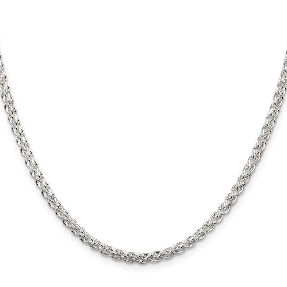 Buy Stylish 3mm Round Spiga Chain in Sterling Silver - High-Quality Value