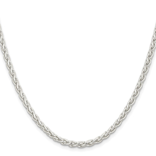 Buy Stylish 3.7mm Round Spiga Chain in Sterling Silver - Affordable Luxury
