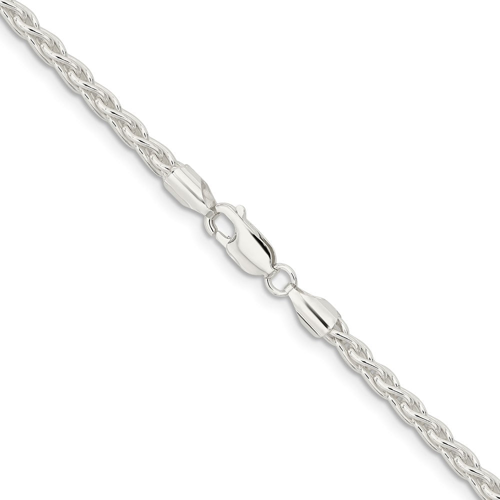 Buy Stylish 3.7mm Round Spiga Chain in Sterling Silver - Affordable Luxury