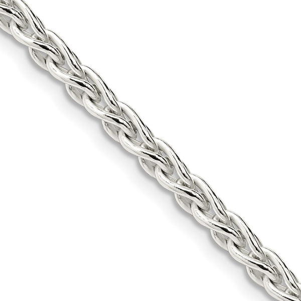 3.7mm Round Spiga Chain in Sterling Silver - Style GR1-1034533
