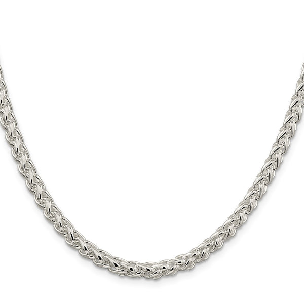 5mm Round Spiga Chain in Sterling Silver - Style GR1-1034189