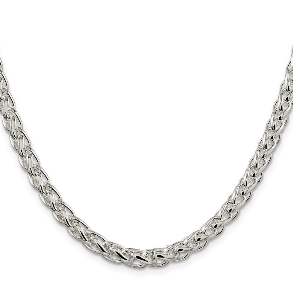 Buy 6mm Round Spiga Chain in Sterling Silver - Stylish & Affordable Jewelry