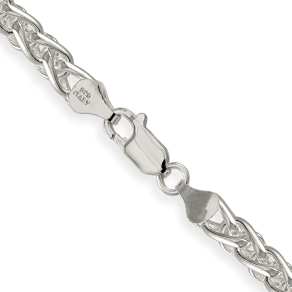 Buy 6mm Round Spiga Chain in Sterling Silver - Stylish & Affordable Jewelry