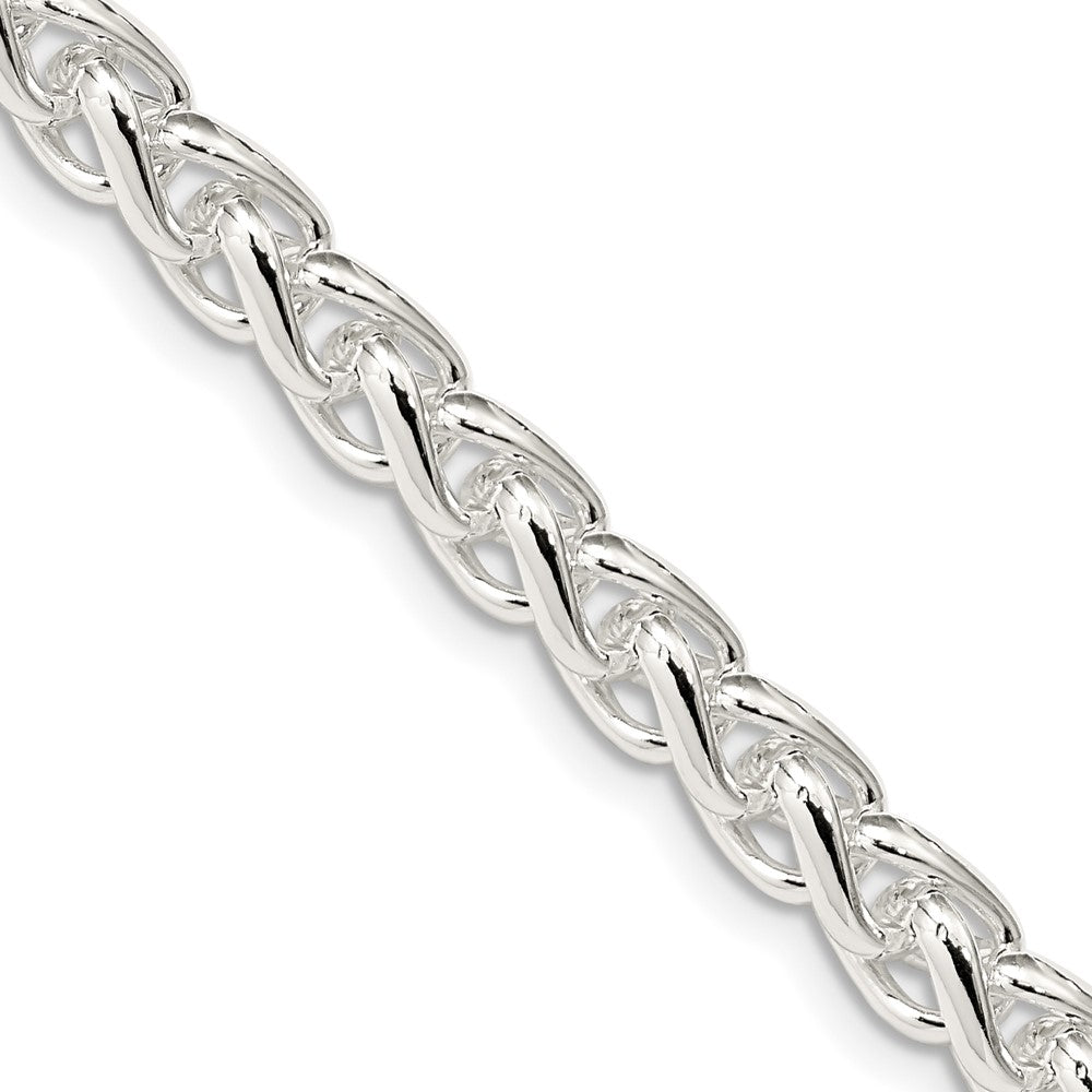 Buy 6mm Round Spiga Chain in Sterling Silver - Stylish & Affordable Jewelry