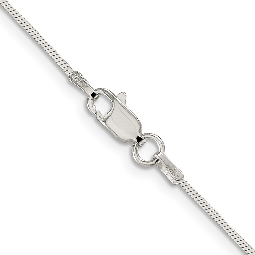 Buy 1mm Sterling Silver Square Snake Chain - Stylish & Affordable Jewelry