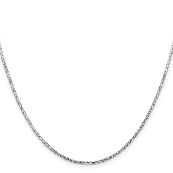 1.45mm Diamond-Cut Round Spiga Chain in Sterling Silver
