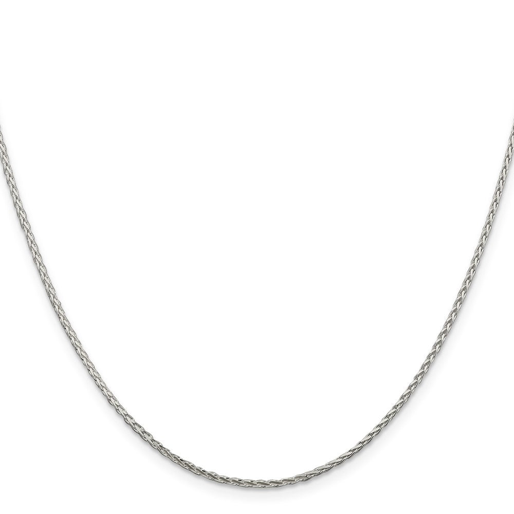 Buy Stylish 1.45mm Diamond-Cut Round Spiga Chain in Sterling Silver - Luxury Value!