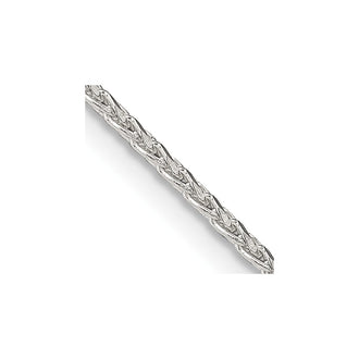 Buy Stylish 1.7mm Diamond-Cut Round Spiga Chain in Sterling Silver - 2" Extender