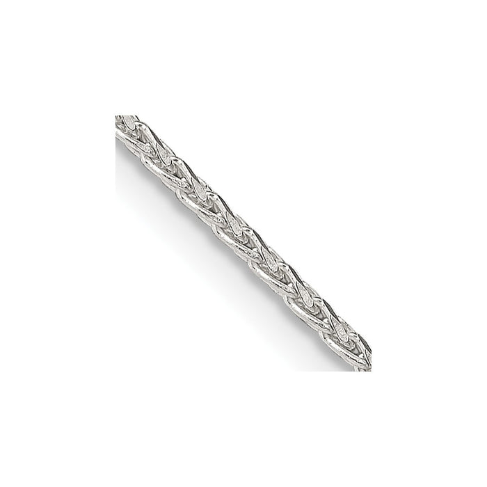 Exclusive 1.7mm Diamond-Cut Round Spiga Chain in Sterling Silver - Affordable Luxury-1