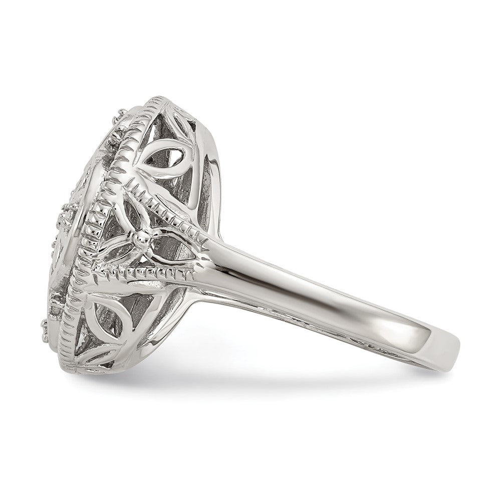 Shop Stylish Shey Couture Vintage Ring: 14K Gold & Rhodium-Finished Silver