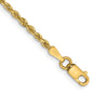Buy Exclusive 14K Gold 8-Inch 2mm Diamond-Cut Rope Chain - Stylish Value!-11