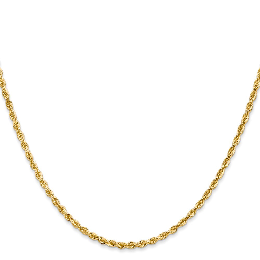Shop Exclusive 14K Gold 28-Inch Diamond-Cut Quadruple Rope Chain - Stylish Value