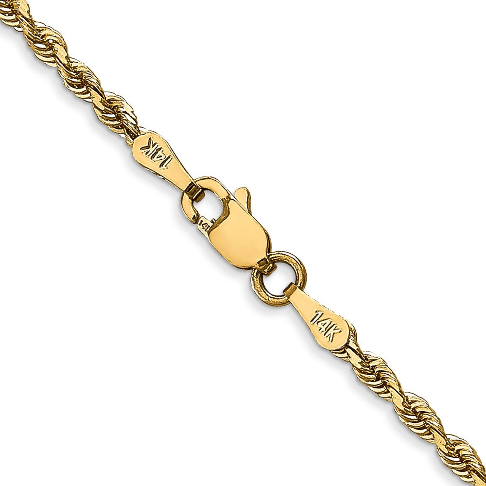 Shop Exclusive 14K Gold 28-Inch Diamond-Cut Quadruple Rope Chain - Stylish Value