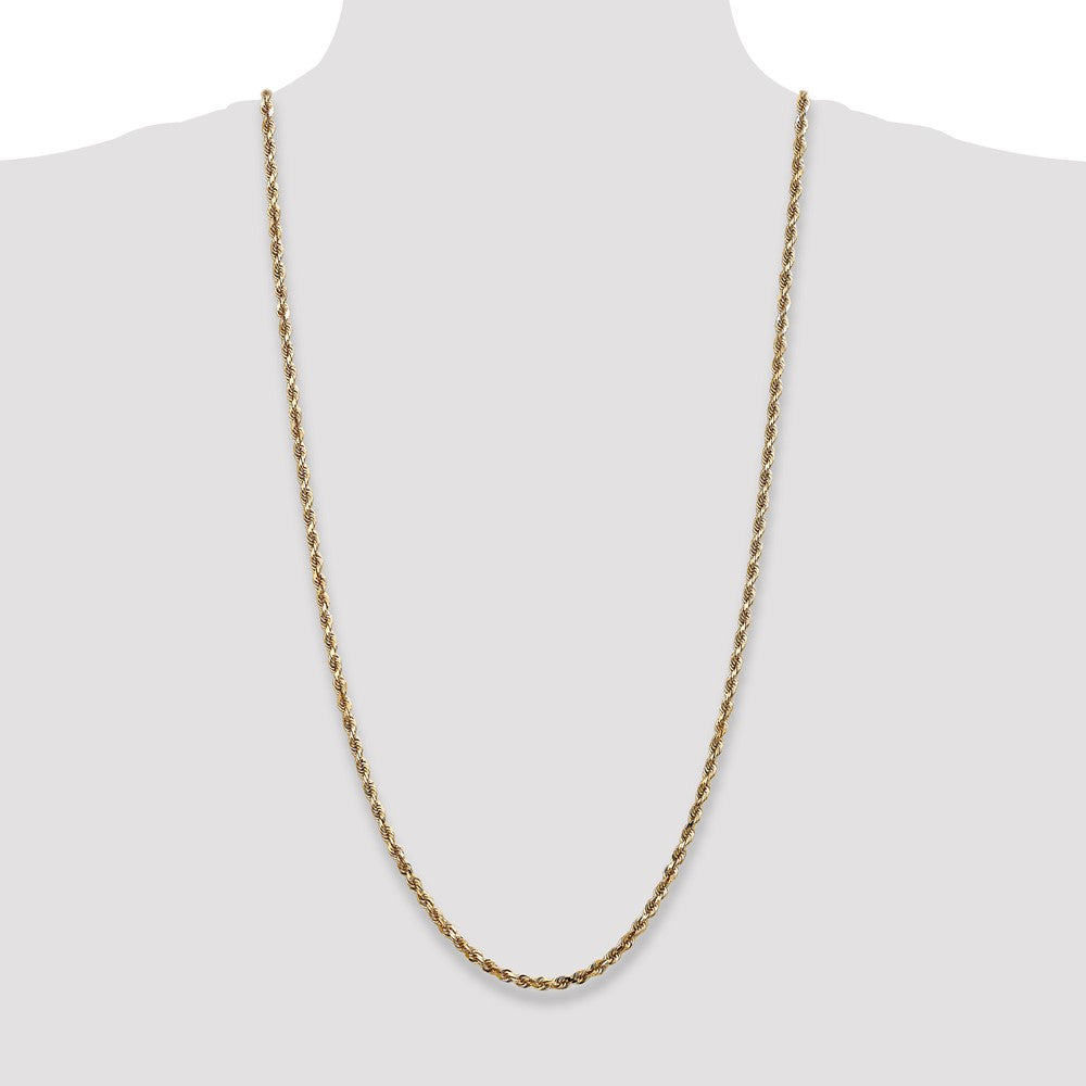 Shop Stylish 14K Gold 30-Inch Diamond-Cut Quadruple Rope Chain - 4mm Luxury