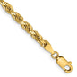 Shop Exclusive 14K Gold 8-Inch 4mm Diamond-Cut Rope Chain | Stylish Value-8