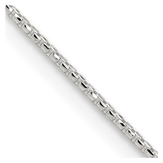 Buy Stylish 1.5mm Diamond-Cut Round Box Chain in Sterling Silver