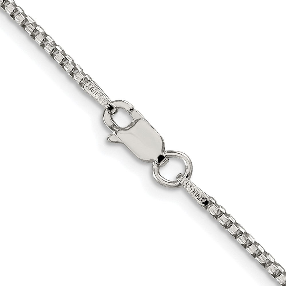 Buy Discounted Rhodium-Plated Sterling Silver 1.75mm Diamond-Cut Chain