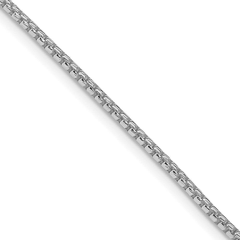 Buy Discounted Rhodium-Plated Sterling Silver 1.75mm Diamond-Cut Chain