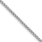 Buy Exclusive 2mm Diamond-Cut Round Box Chain in Rhodium-Plated Sterling Silver-1