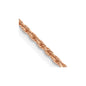 Buy 24-Inch 14K Rose Gold Diamond-Cut Rope Chain - Stylish & Affordable!-5