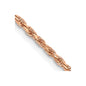 Shop Stylish 14K Rose Gold 24-Inch 1.8mm Diamond-Cut Rope Chain - Luxury Choice!-4