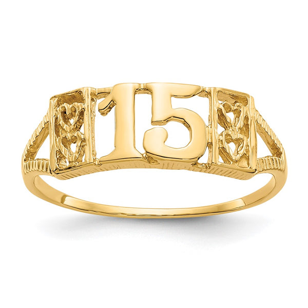 14K Gold Ring - Size 15