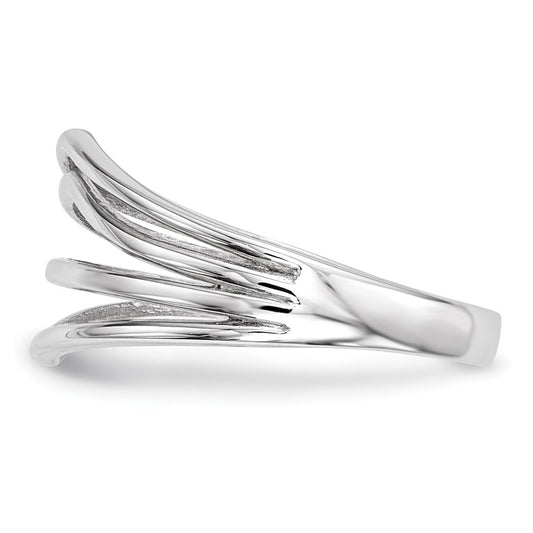 Buy 14K White Gold Sleek 4-Bar Ring - Stylish Design, Luxury at Value Price!
