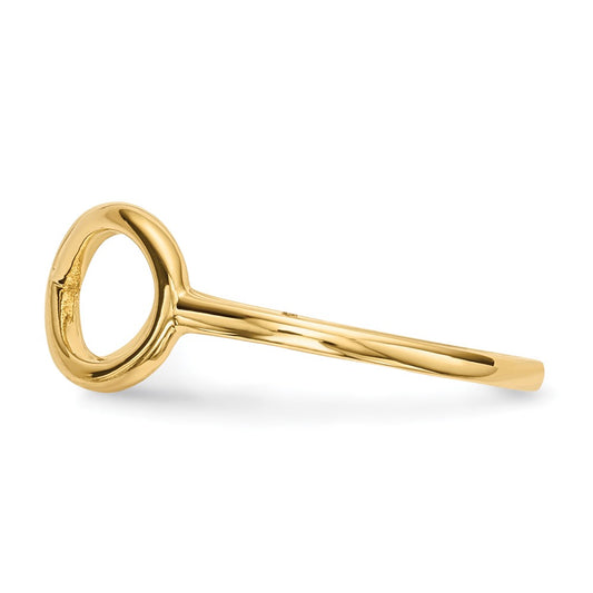 High-Quality 14K Gold Shiny Infinity Band - Stylish Design for Every Occasion