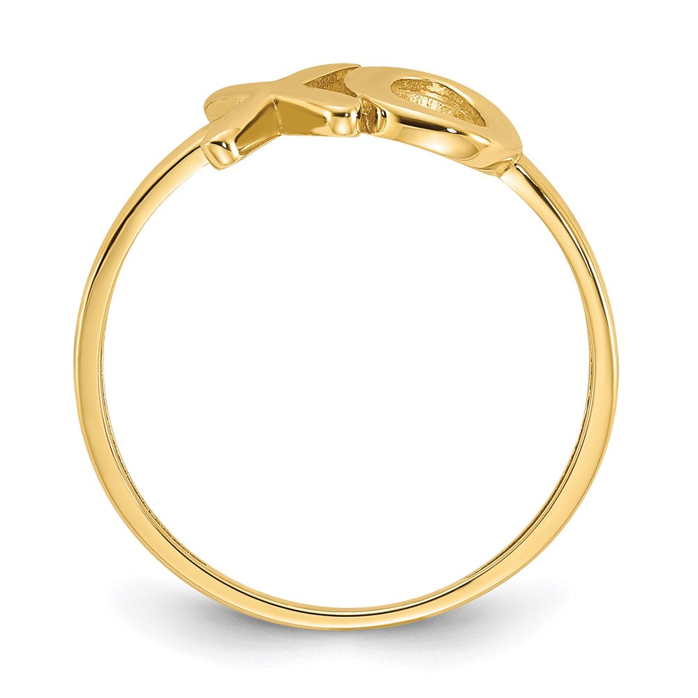Shop 14K Gold Polished X and O Ring | Stylish, High-Quality Jewelry for You