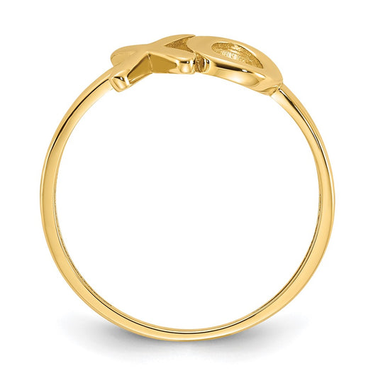 Shop 14K Gold Polished X and O Ring | Stylish, High-Quality Jewelry for You