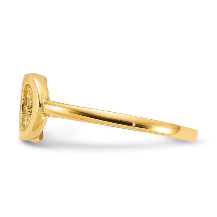Shop 14K Gold Polished X and O Ring | Stylish, High-Quality Jewelry for You-3
