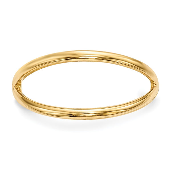 14K Gold Polished Double Band Ring