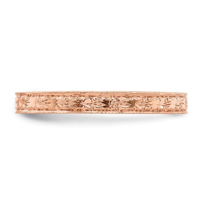 Shop Stylish 14K Rose Gold Floral Ring - High-Quality Design, Affordable Luxury-3