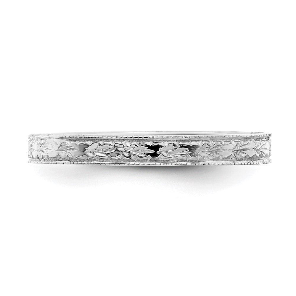 Exclusive 14K White Gold Floral Ring - Stylish Design, Affordable Luxury