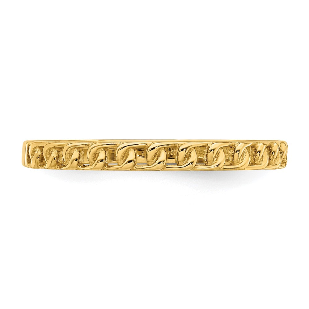 Buy Stylish 14K Gold Link Design Ring - High-Quality Craftsmanship, Affordable Price