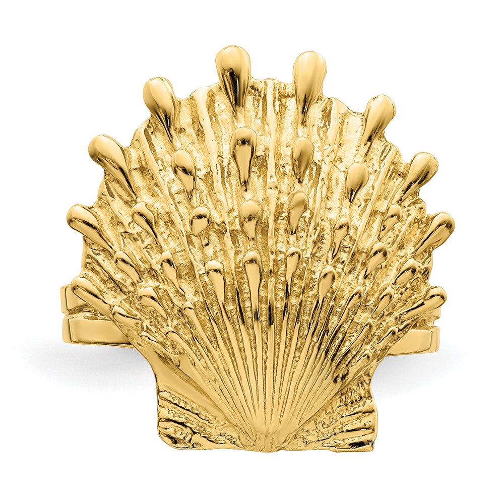 Shop Exclusive 14K Gold Lion's Paw Shell Ring - Stylish & Affordable Jewelry