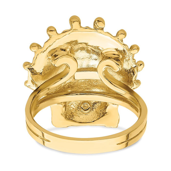 Shop Exclusive 14K Gold Lion's Paw Shell Ring - Stylish & Affordable Jewelry-5