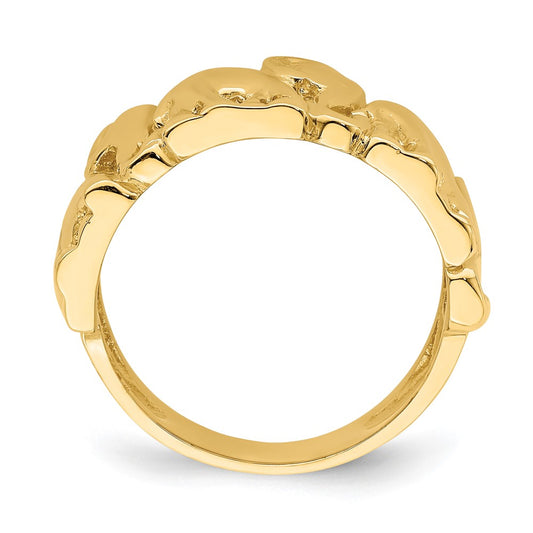Shop Exclusive 14K Gold Polished Elephant Ring | Stylish Jewelry at an Affordable Price
