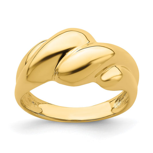 Buy 14K Polished Fashion Dome Band Ring - Stylish Design, Affordable Luxury