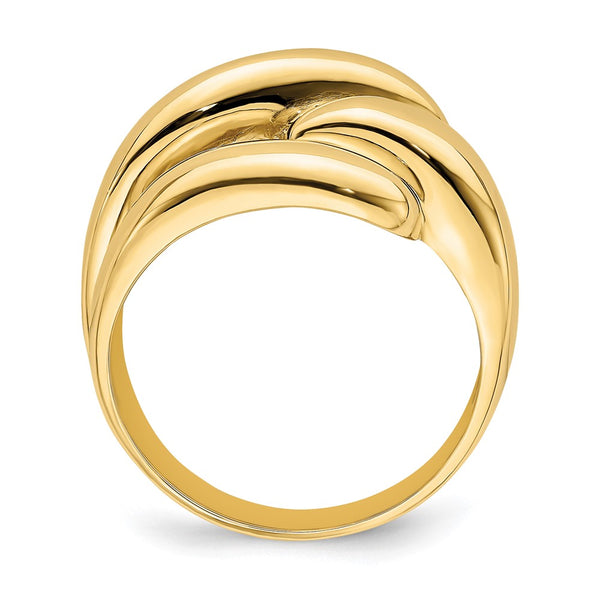 14K Elegant Fancy Ring, Fit