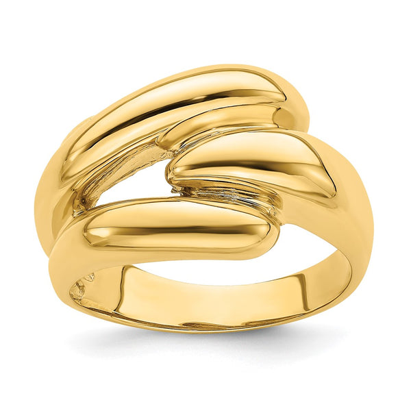 14K Elegant Fancy Ring, Fit