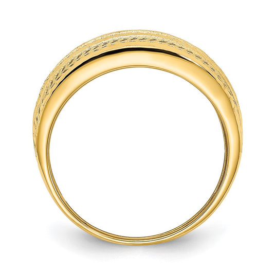 Shop Exclusive 14K Polished Elegant Fancy Ring - Stylish Design, Affordable Price
