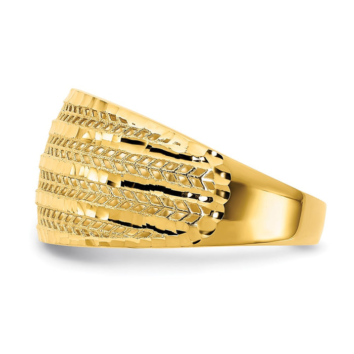 Shop Exclusive 14K Polished Elegant Fancy Ring - Stylish Design, Affordable Price-3