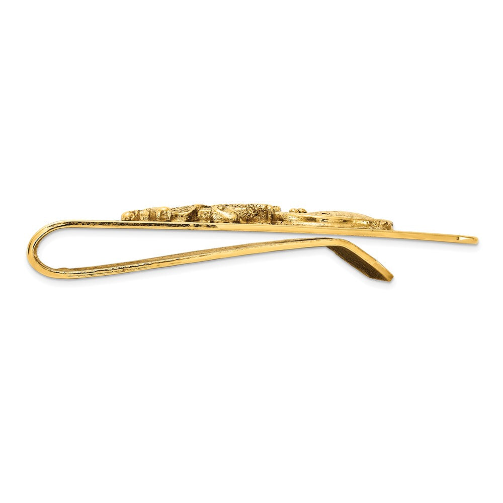 Exclusive Gold-tone "God Is With You" Money Clip - Stylish Faith Symbol
