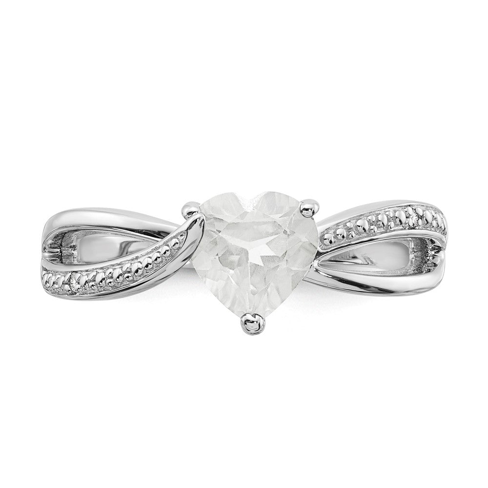 Buy Exclusive Sterling Silver Diamond Semi-Mount Engagement Ring - Stylish & Affordable