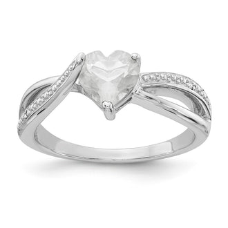 Exclusive Sterling Silver Diamond Semi-Mount Engagement Ring | Stylish Design