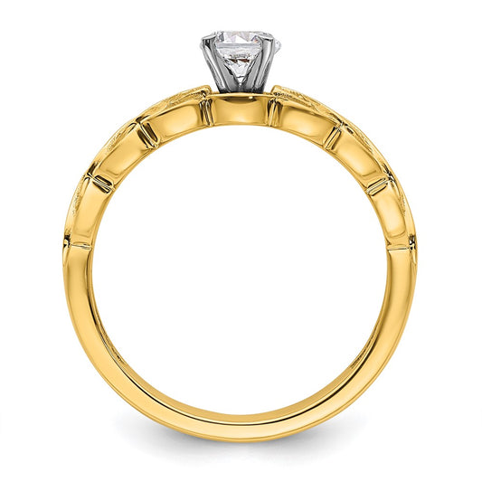 Buy 14K Gold Diamond Semi-Mount Engagement Ring | Stylish Peg Setting, Value!
